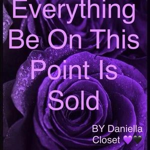 EVERYTHING SOLD BELOW